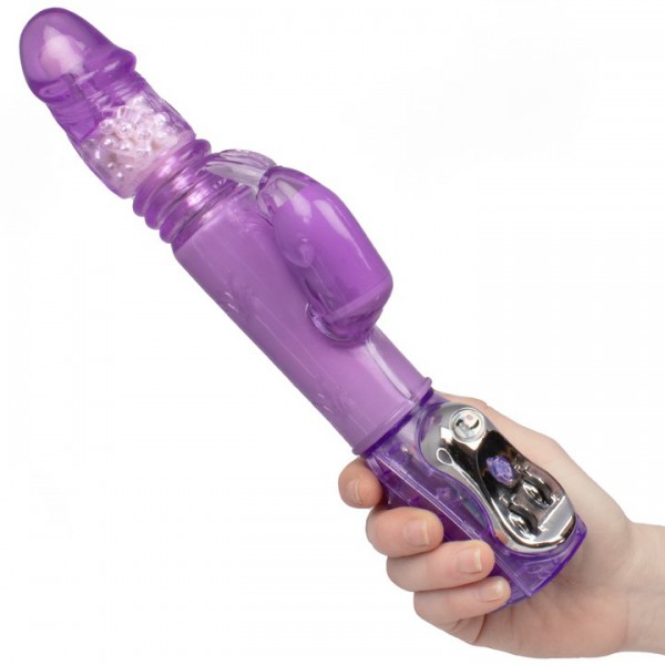 Bondara Purple Pearl Thrusting Rabbit Vibrator — image 5 of 5