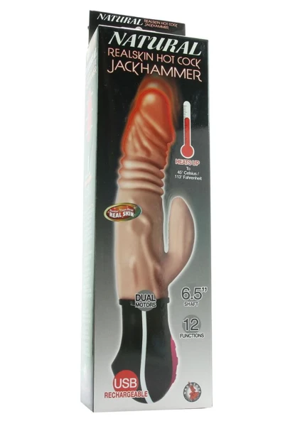 Natural Realskin Hot Cock Jackhammer — image 10 of 10