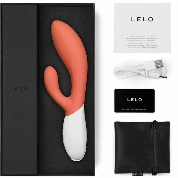 Lelo Ina 3 Dual Action Massager Coral