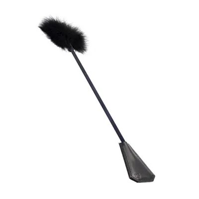 Bound Luxury Riding Crop Black