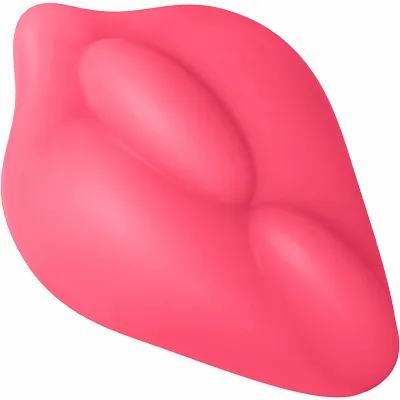 Bumpher Soft Silicone Dildo Base for Harness Play Sweet Pink