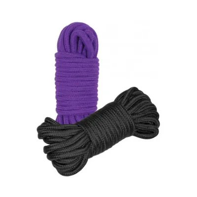 Ple sur Purple Black 10 M 33 Ft Rope Kit 2 pack