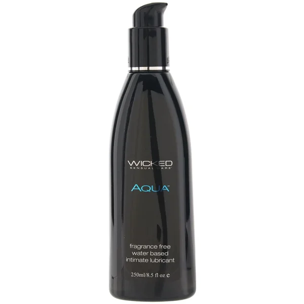 Wicked Aqua Fragrance Free Personal Lubricant 8.5 fl oz