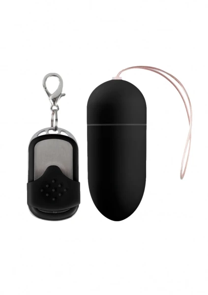 Lilou Remote Control Vibrating Egg - Black
