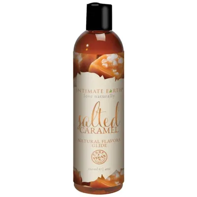 Intimate Earth Natural Flavours Glide Salted Caramel Salted Caramel 120 Ml