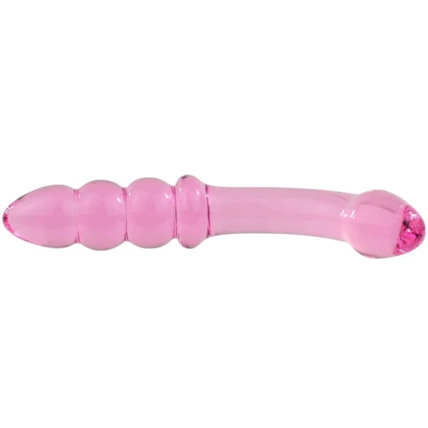 Dual Ended Glass G-Spot Massager - Two Types Of Sensations!