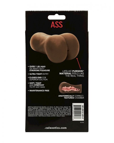 Stroke It Ass Mastorbator - Brown