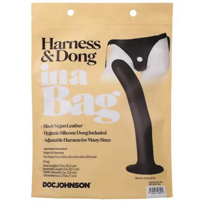 Harness Dong In A Bag Black