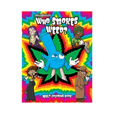 Who Smokes Weed Coloring Book