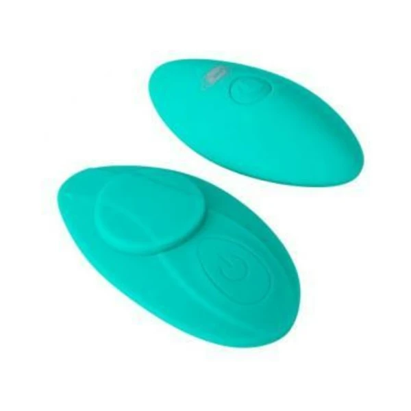 Couples Vibrators: Cloud 9 Panty Pleasures Magnetic Panty Vibe Teal
