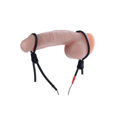 Vigor Ii Cock And Ball Ties And Frenum Electro Stimulator