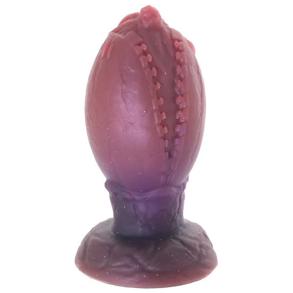Dragon Hatch Silicone Egg 5.25" Butt Plug With Suction Cup By Creature Cocks - Large