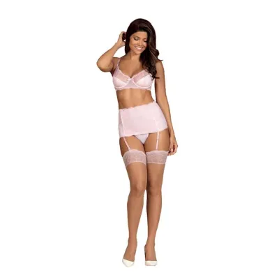 Obsessive Girlly Set With Garter Belt