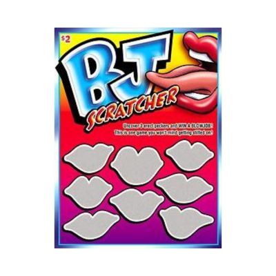 BJ Scratcher Lottery Ticket