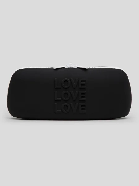 Happy Rabbit LOVE Medium Silicone Zip Storage Case 