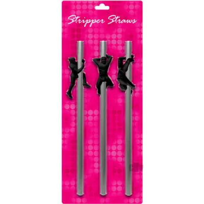 Stripper Straws Male 3 Pack