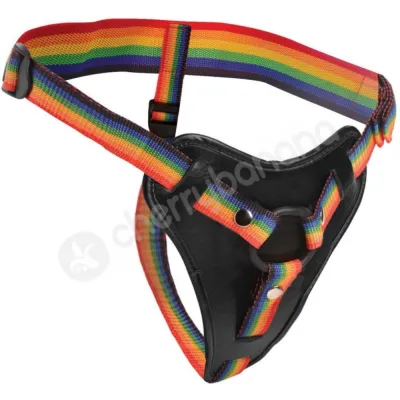 Strap U Take The Rainbow Universal Strap On Harness