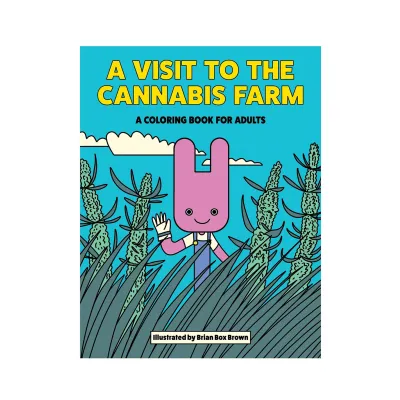 A Visit To The Cannabis Farm Coloring Book
