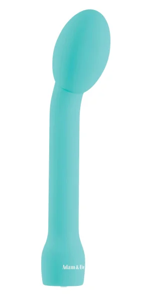 Adam and Eve Rechargeable Silicone G-Gasm Delight  - Aqua