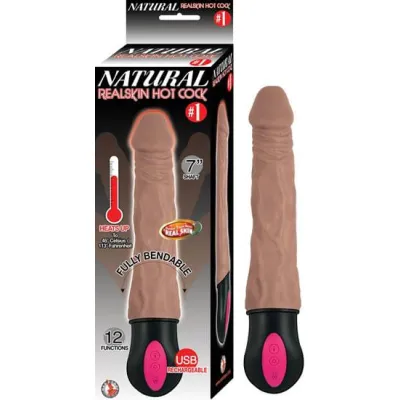 Natural Realskin Hot Cock 1 Brown