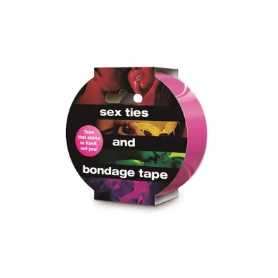 Sex Ties Bondage Tape Hot Pink