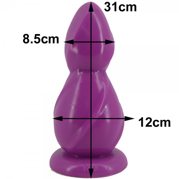12'' Gourd Mega Butt Plug