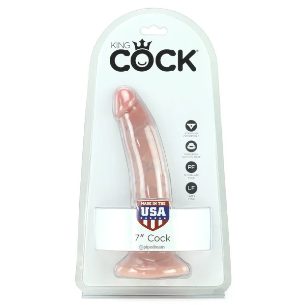 King Cock 7 Inch Realistic Cock Dildo