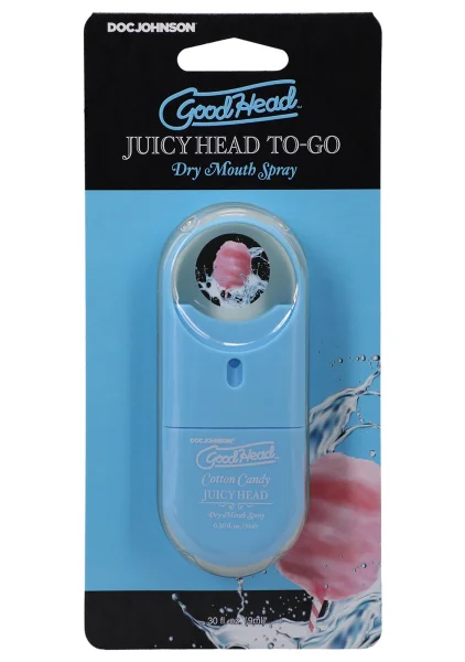 GoodHead Juicy Head Dry Mouth Spray To-Go .30 oz By Doc Johnson - Strawberry