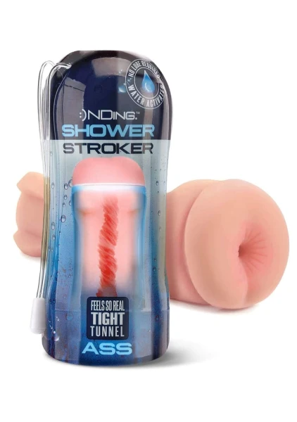 Happy Ending Tight Ass Shower Stroker