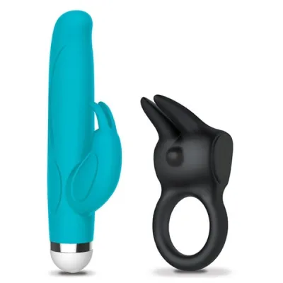 Mini Rabbit and Love Ring Vibrating Couple s Set