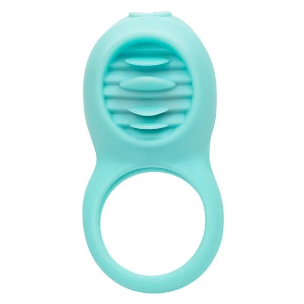 French Kiss Silicone Rechargeable Vibrating Enhancer with Cock Ring