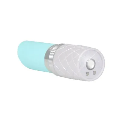 Pillow Talk Lusty Luxurious Flickering Massager Teal