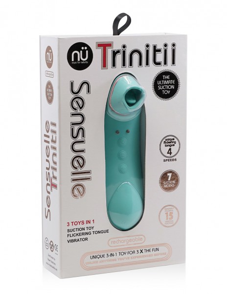 Nu Sensuelle Trinitii Licking and Sucking Vibrator