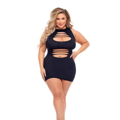 Can t Commit Dress Queen Size Black
