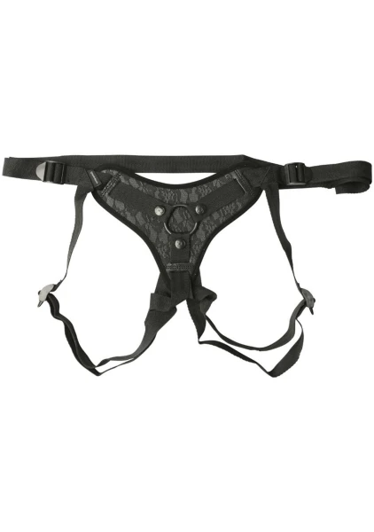 Midnight Lace Strap-On Harness by Sportsheets