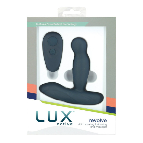 Lux Active Revolve 4.5" Rotating & Vibrating Anal Massager