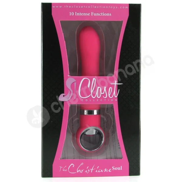 The Christiane Soul Vibrator Pink Vibrator