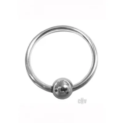 Rouge Stainless Steel Glans Ring W pressure Point Ball