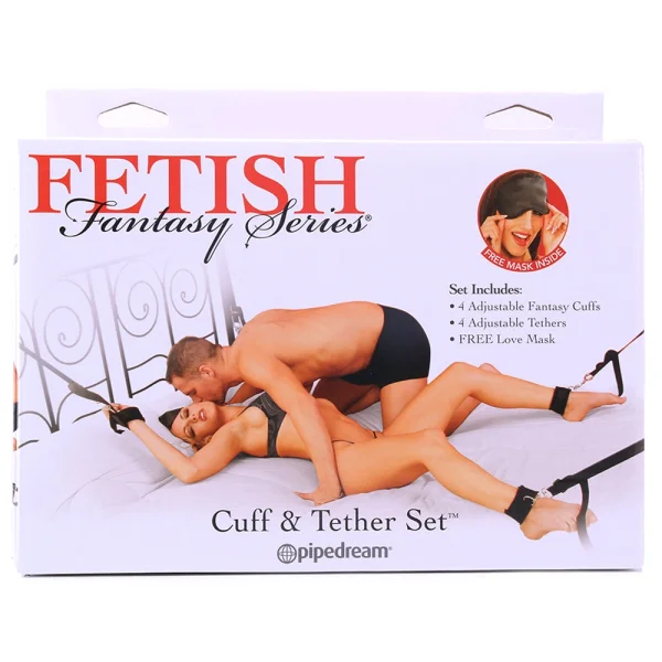 Fetish Fantasy Cuff and Tether Set