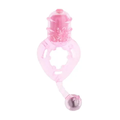Share Satisfaction Tri Delights Cock Ring Hot Pink