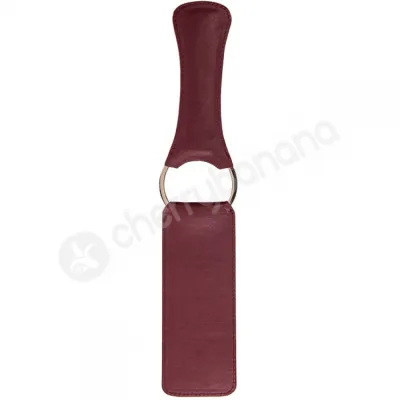 Ouch Halo Red Spanking Paddle With Comfortable Handle
