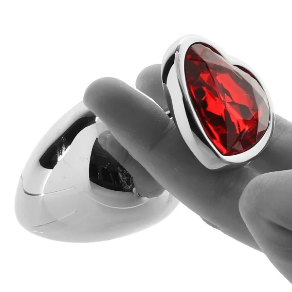 Heartbreaker Large Metal Butt Plug