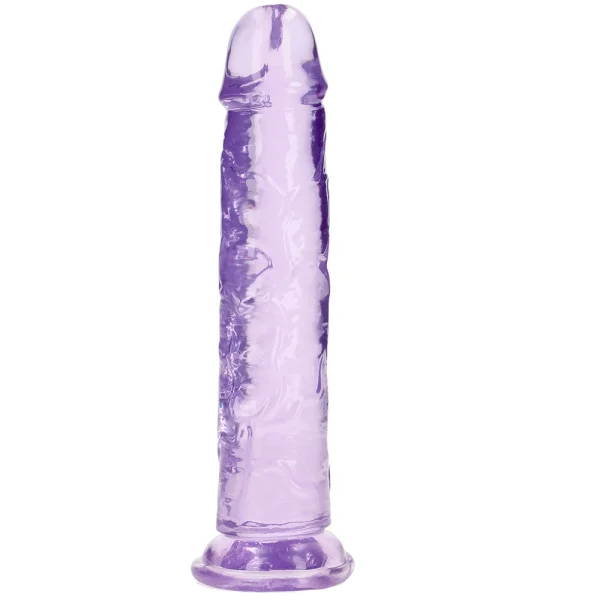 RealRock Crystal Clear Jelly 9 Inch Dildo