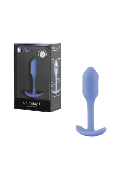 B-vibe Snug Plug 1 - Black