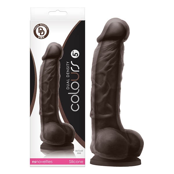 5" Dual Density Cock + Balls