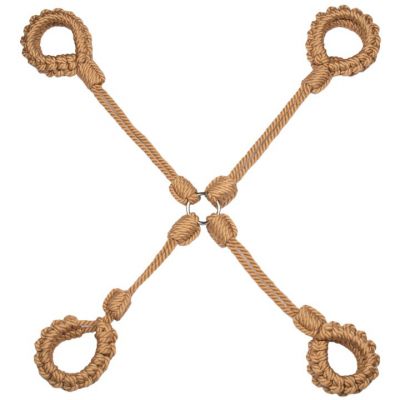 Bondara Shibari Rope Bondage Pre Tied Hogtie Restraint