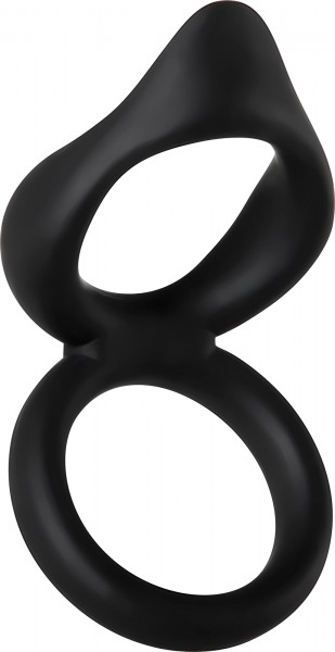 Dual Clit Tickler Cock & Ball Rings