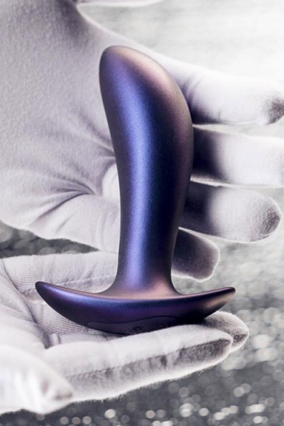 Hueman Black Hole 5.6" Booty Vibrator With Cock Ring & Remote