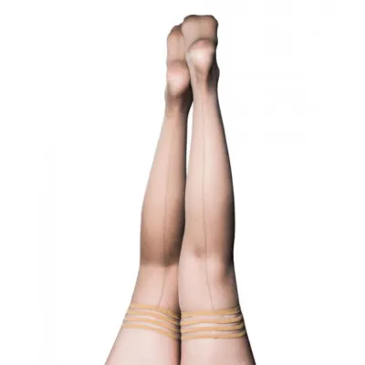 Kixies Vanessa Nude With Nude Back Seam Nude B