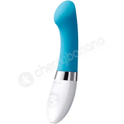 Lelo Gigi 2 Turquoise Blue 8 Function G Spot Vibrator